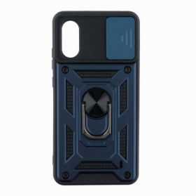 Чохли, бампера Чехлы, бампера ^/--/^ Чохол Fiji Camera Defence для ZTE Blade A /--/ 31 Plus бампер із захистом камери та підставкою Dark Blue ^_^^^ Чехол Fiji Camera Defence для ZTE Blade A /--/ 31 Plus бампер с защитой камеры и подставкой Dark Blue - фото фото фото