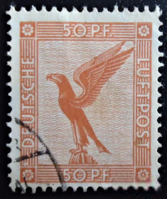 Німецька імперія (-) Германская империя (-) ^/--/^ Германия империя 1926 г. № 380 гашеная ^_^^^ Німеччина імперія 1926 р. No 380 гашена - фото фото фото