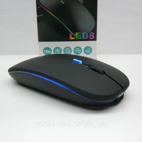 Інше Другое ^/--/^ Мышь беспроводная / Bluetooth аккумуляторная с подсветкой RGB ^_^^^ Миша бездротова / Bluetooth акумуляторна з підсвіткою RGB - фото фото фото