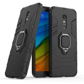 Чохли, бампера Чехлы, бампера ^/--/^ Чохол Fiji Ring для Xiaomi Redmi 5 Plus броньований бампер з кільцем чорний ^_^^^ Чехол Fiji Ring для Xiaomi Redmi 5 Plus бронирован бампер с кольцом черный - фото фото фото