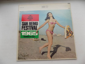 Платівки Пластинки ^/--/^ Виниловая пластинка San Remo Festival 1965 Пр-во США ^_^^^ San Remo Festival 1965 Пр-во США - фото фото фото