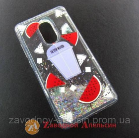 Чохли, бампера Чехлы, бампера ^/--/^ Xiaomi Redmi Note 4 4 /--/ X чехол Аквариум плавающие блестки ^_^^^ Xiaomi Redmi Note 4 4 /--/ X чохол Акваріум плаваючі блискавки - фото фото фото