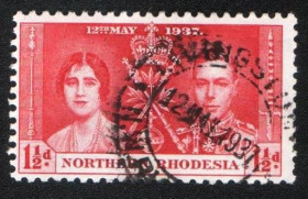 Замбія Замбия ^/--/^ Северная Родезия  (1937) Британская колония. Коронация короля Георга VI ^_^^^ Північна Родезія (1937) Британська колонія. Коронація короля Георга VI - фото фото фото