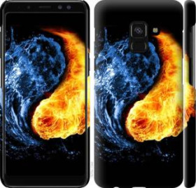 Чохли, бампера Чехлы, бампера ^/--/^ Чехол на Samsung Galaxy A /--/ 8 2018 A /--/ 530 /--/ F Инь-Янь 1670 /--/ m-1344 - фото фото фото