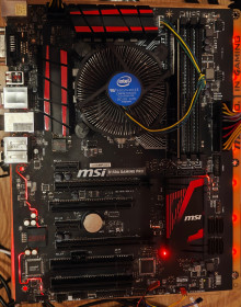 Материнські плати Материнские платы ^/--/^ Комплект MSI B /--/ 150 /--/ A Gaming Pro + i /--/ 5-6402 + 4 GB - фото