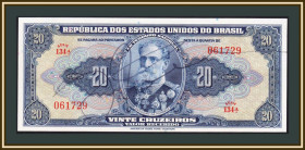 Бразилія Бразилия ^/--/^ Бразилия 20 крузейро 1943 P-136  (136 /--/ a) UNC ^_^^^ Бразилія 20 крузейро 1943 P-136 (136 /--/ a) UNC - фото фото фото