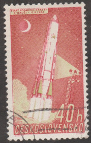 Чехословаччина Чехословакия ^/--/^ Чехословакия Чехословаччина 1961 космос ^_^^^ Чехословаччина 1961 космос - фото фото фото