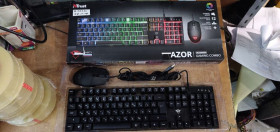 Комплекти Комплекты ^/--/^ Игровой комплект Trust GXT 838 Azor 23722 USB № 22120711 ^_^^^ Ігровий комплект Trust GXT 838 Azor 23722 USB No 22120711 - фото фото фото