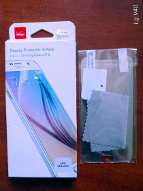 Плівки для екранів Пленки для экранов ^/--/^ Защитная пленка для Samsung Galaxy S /--/ 6 G /--/ 920 ^_^^^ Американська захисна плівка для Samsung Galaxy S /--/ 6 G /--/ 920 - фото фото фото