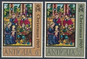 Інше Другое ^/--/^ Антигуа Рождество 1969 ^_^^^ Антигуа Різдво 1969 - фото фото фото