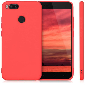 Чохли, бампера Чехлы, бампера ^/--/^ Чохол Xiaomi Mi A /--/ 1 / Mi /--/ 5 /--/ X силікон soft touch бампер червоний ^_^^^ Чехол Xiaomi Mi A /--/ 1 / Mi /--/ 5 /--/ X силикон soft touch бампер красный - фото фото фото