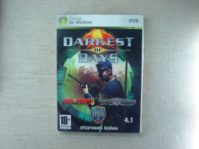 Диски з Іграми та ПЗ Диски с Играми и ПО ^/--/^ Гра DVD PC Антологія воєнних тактичних шутерів  (Darkest of Days, Code of Honor 3, 9 рота, Чорні бушлати) RU/EN Тематична жанрова збірка для персональних комп&amp;apos;ютерів ^_^^^ Игра DVD PC Антология военных тактических шутеров (Darkest of Days, Code of Honor 3, 9 рота, Черные бушлаты) RU/EN Тематический жанровый сборник для персональных компьютеров - фото фото фото