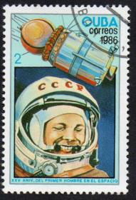 Острівні держави Островные государства ^/--/^ Куба 1986 - День Космонавтики  (Г) ^_^^^ Куба 1986 - День Космонавтики (Г) - фото фото фото