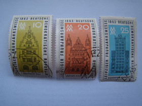 Інші країни Другие страны ^/--/^ ГДР, Михель, Германия 2010, 947- 949, Лейпцигская ярмарка. ^_^^^ НДР, Міхель, Німеччина 2010, 947- 949, Лейпцігський ярмарок. - фото фото фото