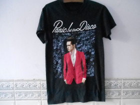 Футболки, майки Футболки, майки ^/--/^ Футболка &amp;quot;Panic! At The Disco&amp;quot;  (100% cotton, S, USA) ^_^^^ Футболка &amp;quot; Panic! At The Disco&amp;quot; (100% cotton, S, USA) - фото фото фото