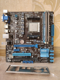 Материнські плати Материнские платы ^/--/^ Комплект Материнська плата ASUS F /--/ 1 /--/ A /--/ 55-M LE + процессор AMD A /--/ 8 3870 /--/ K + пам&amp;apos;ять 8 /--/ gb 1866 /--/ Mhz ^_^^^ Комплект Материнская плата ASUS F /--/ 1 /--/ A /--/ 55-M LE + процессор AMD A /--/ 8 3870 /--/ K + память 8 /--/ gb 1866 /--/ Mhz - фото фото фото