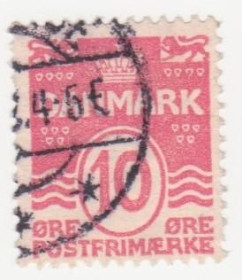 Скандинавія Скандинавия ^/--/^ Дания 1912 г..№ 65 гашеная ^_^^^ Данія 1912 р. No 65 гашена - фото фото фото