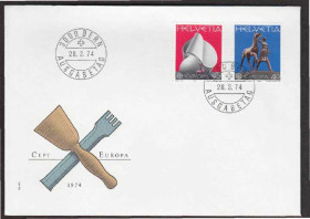 Європа Европа ^/--/^ Швейцария 1974 ЕВРОПА-СЕПТ СКУЛЬПТУРА ИСКУССТВО ТВОРЧЕСТВО ТРАДИЦИИ КУЛЬТУРА КПД Mi.1029-1030 ^_^^^ Швейцарія 1974 ЄВРОПА-СЕПТ СКУЛЬПТУРА МИСТЕЦТВА ТВОРЧІСТЬ ТРАДИЦІЇ КУЛЬТУРА КПД Mi.1029-1030 - фото фото фото