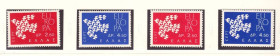 НДР, ФРН ГДР, ФРГ ^/--/^ Германия  1961 г  MNH  - EUROPA CEPT - 2 /--/ е фл. марки ^_^^^ Німеччина 1961 MNH - EUROPA CEPT - 2 /--/ е фл. марки - фото фото фото