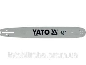 Тримери, мотокоси Триммеры, мотокосы ^/--/^ Шина для пили 18&amp;quot;/45 см 72 ланки YATO YT-849332 ^_^^^ Шина для пили 18&amp;quot;/45 см 72 звена YATO YT-849332 - фото фото фото