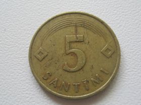 Латвія Латвия ^/--/^ Латвия 5 сантимов 1992 года 29960 ^_^^^ Латвія 5 сантимів 1992 року 29960 - фото фото фото