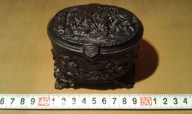 Статуетки, Скульптури, Фігурки, Фарфор Статуэтки, Скульптуры, Фигурки, Фарфор ^/--/^ Шкатулка Чугун Касли ^_^^^ Шкатулка Чугун Каслы - фото фото фото