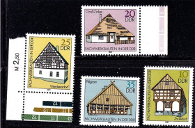 НДР, ФРН ГДР, ФРГ ^/--/^ Германия  ГДР / DDR  1981 г  MNH - - архитектура ^_^^^ Німеччина НДР / DDR 1981 р MNH - архітектура - фото фото фото