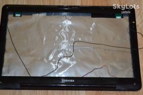 Корпуса Корпуса ^/--/^ Крышка и рамка матрицы для ноутбука Toshiba Satellite L /--/ 505-111 ^_^^^ Дах і рамка матриці для ноутбука Toshiba Satellite L /--/ 505-111 - фото фото фото