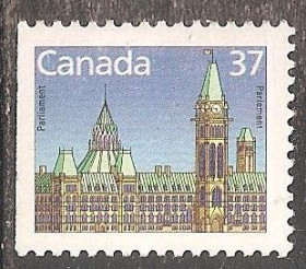 Північна Америка Северная Америка ^/--/^ Канада 1988 Sc.1163 /--/ с * Перф. 13 1/4 х 14 - фото фото фото