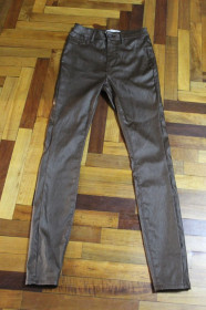 Штани Брюки ^/--/^ брюки легинсы под кожу Denim Co в идеальном состоянии S ^_^^^ Новий комбінезон піжаму розмір L - фото фото фото