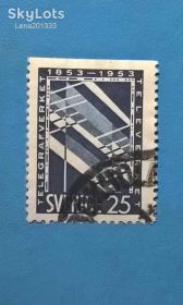 Скандинавія Скандинавия ^/--/^ Швеция Связь 1953 ^_^^^ Швеція Зв'язок 1953 - фото фото фото