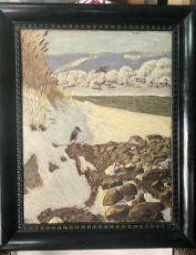 Картини, Гравюри, Живопис та Графіка Картины, Гравюры, Живопись и Графика ^/--/^ Європа 1920 р. G.v.W.B &amp;quot; Зима&amp;quot; ^_^^^ Европа 1920 г. G.v.W.B &amp;quot; Зима &amp;quot; - фото фото фото