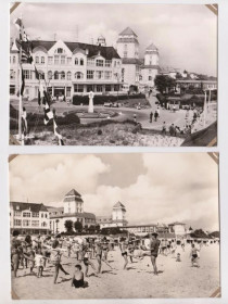 Іноземні Иностранные ^/--/^ Бинц  - Binz   Рюген -  Rügen  1973, 1976 г.  ГДР - ГЕРМАНИЯ  чистые  2 шт.   ^_^^^ Бінц — Binz Рюген — Rügen 1973, 1976 р. НДР — Німеччина чисті 2 шт. - фото фото фото