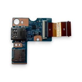 Шлейфи Шлейфы ^/--/^ Додаткова плата з USB та карт-рідером 455.0 /--/ SJ /--/ 02 для ноутбука Lenovo Thinkpad L /--/ 14 Gen 4 ^_^^^ Дополнительная плата с USB и карт-ридером 455. 0 /--/ SJ /--/ 02 для ноутбука Lenovo Thinkpad L /--/ 14 Gen 4 - фото фото фото