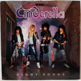 Платівки Пластинки ^/--/^ Cinderella - Night Songs - 1986.  (LP). 12. Vinyl. Пластинка. Holland ^_^^^ Cinderella - Night Songs - 1986. (LP). 12. Vinyl. Платівка. Holland - фото фото фото