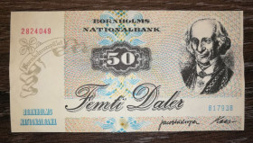 Копії Копии ^/--/^ Данія 50 далерів ігрові гроші. Борнгольм острів ^_^^^ Дания 50 далеров игровые деньги - фото фото фото