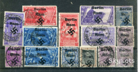 Італія, Ватикан Италия, Ватикан ^/--/^ Комплект Італія, надрук &amp;quot;Berlin Rom&amp;quot;, локальний випуск. ^_^^^ Комплект Италия, напечатка &amp;quot;Berlin Rom&amp;quot;, локальный выпуск. - фото фото фото