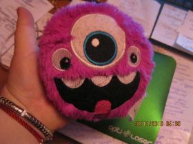 М'які іграшки Мягкие игрушки ^/--/^ мягкая игрушка монстр MONSTER фиолетовый один глаз ^_^^^ М'яка іграшка монстр MONSTER фіолетове одне око - фото фото фото