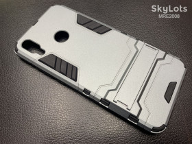 Чохли, бампера Чехлы, бампера ^/--/^ Чехол Hard Case с подставкой для Huawei Y /--/ 9 2019 grey ^_^^^ Чехол Hard Case з підставкою для Huawei Y /--/ 9 2019 grey - фото фото фото
