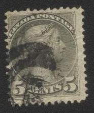 Північна Америка Северная Америка ^/--/^ Канада Canada 1870 г № 14  гашеная ^_^^^ Канада Canada 1870 р No 14 гашена - фото фото фото