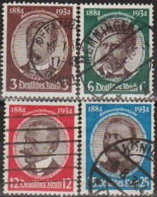 Третій Рейх (-) Третий Рейх (-) ^/--/^ 1934 - Рейх - Колонізатори Mi.540-43  _38.0 € ^_^^^ 1934 - Рейх - Колонизаторы Mi.540-43 _38.0 € - фото фото фото
