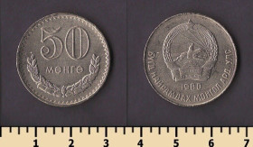 Монголія Монголия ^/--/^ Монголия 50 менге 1980 ^_^^^ Монголія 50 менге 1980 - фото фото фото