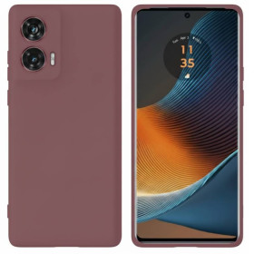 Чохли, бампера Чехлы, бампера ^/--/^ Чохол Fiji Full Soft Premium для Motorola Edge 50 Fusion протиударний бампер з мікрофіброю Bordo ^_^^^ Чехол Fiji Full Soft Premium для Motorola Edge 50 Fusion противоударный бампер с микрофиброй Bordo - фото фото фото