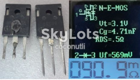 Транзистори Транзисторы ^/--/^ Б/в IPW /--/ 60 /--/ R /--/ 099 /--/ CP MOSFET транзистор N-канальний 38 /--/ A 600 /--/ V TO-247 ^_^^^ б/у IPW /--/ 60 /--/ R /--/ 099 /--/ CP - фото фото фото