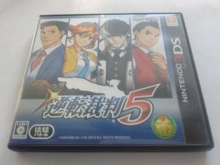 Диски з відеоіграми Диски с видеоиграми ^/--/^ Gyakuten Saiban 5  (Phoenix Wright Ace Attorney Dual Destinies) 3 /--/ DS Япония ^_^^^ Gyakuten Saiban 5 (Phoenix Wright Ace Attorney Dual Destinies) - фото фото фото