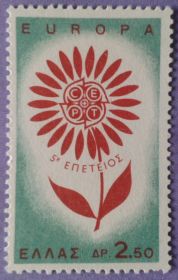 Греція Греция ^/--/^ Греция 1964 Европа CEPT Mi 858 MNH ^_^^^ Греція 1964 Європа CEPT Mi 858 MNH - фото фото фото