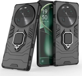 Чохли, бампера Чехлы, бампера ^/--/^ Чохол Fiji Ring для Oppo Find X /--/ 6 броньований бампер з кільцем підставкою чорний ^_^^^ Чехол Fiji Ring для Oppo Find X /--/ 6 бронирован бампер с кольцом подставкой черный - фото фото фото