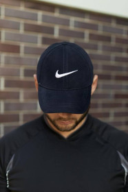 Літні головні убори Летние головные уборы ^/--/^ Кепка мужская Nike синяя ^_^^^ Кепка чоловіча Nike синя - фото фото фото