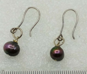 Сережки Серьги ^/--/^ Интересные серьги из серебра с натуральным жемчугом, ручной работы.TNV /--/ 152 ^_^^^ Цікаві сережки зі срібла з натуральним перлами, ручної роботи. TNV /--/ 152 - фото фото фото