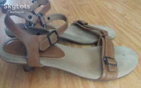 Босоніжки Босоножки ^/--/^ Шкіряні босоніжки CLARKS 39 /--/ р ^_^^^ Кожаные босицы CLARKS 39 /--/ р - фото фото фото
